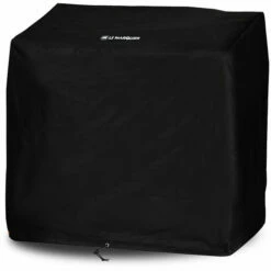 LEMARQUIER Housse Le Marquier Pour Planchas Et Barbecues 60 Cm Sur Desserte Avec Tablettes - Noir