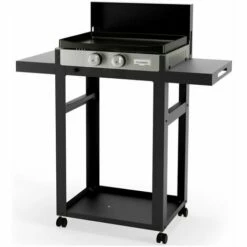 Plancha Avec Desserte La Francaise Gaz - LE MARQUIER