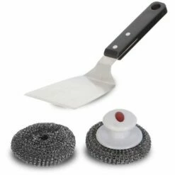 Kit De Nettoyage Pour Plancha Le Marquier (1 Spatule + Boules Inox)