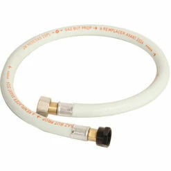 Tuyau De Gaz Le Marquier Caoutchouc De 1,5 Mètre - Blanc