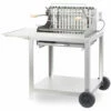 Barbecue à Charbon Le Marquier Exclusive Mendy + Chariot - Inox - Inox