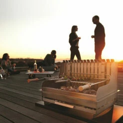 Barbecue à Charbon Le Marquier Exclusive Mendy 54 X 32 Cm Inox - Inox -Le Marquier Soldes 51434953 5