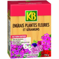 KB ENGRAIS GERANIUMS FLEURS750 G