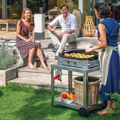 Plancha à Gaz Original Le Marquier Adela 260 Inox V2 4 Plancha à Gaz Original Le Marquier Adela 260 Inox V2 – Image 2