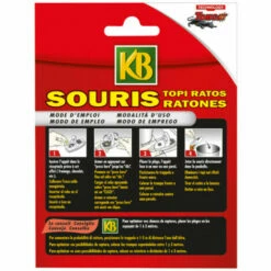 Pièges Crocodiles Pour Souris KB Home Defense - 2 Pcs -Le Marquier Soldes 68572421 2