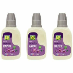 Lot De 3 Engrais Rapides Pour Orchidées KB - 250ml