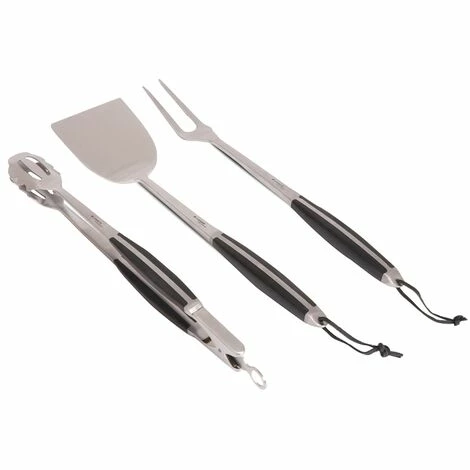 LE MARQUIER - Set 3 Ustensiles Signature Pour Barbecue - Inox 3 LE MARQUIER - Set 3 Ustensiles Signature Pour Barbecue - Inox