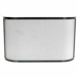 LE MARQUIER - Pare-Feu Courbe - Grand Modèle - Acier Vernis - Gris