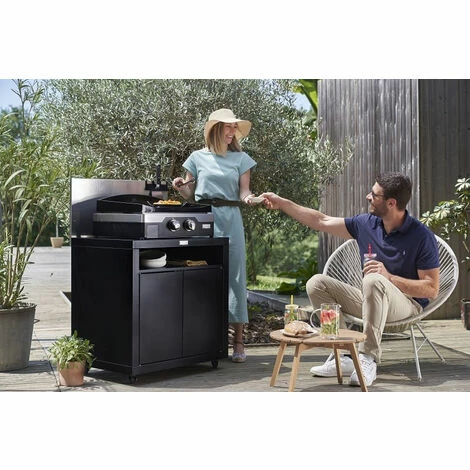 LEMARQUIER Desserte Pour Cuisine D'extérieur Le Marquier - Duo 3 LEMARQUIER Desserte Pour Cuisine D'extérieur Le Marquier - Duo – Image 2